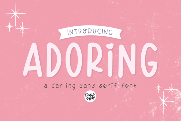 Adoring: The Perfect Handwritten Font for Wedding and Craft Projects