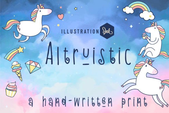Altruistic Font: The Quirky Typeface for Bold Campaigns