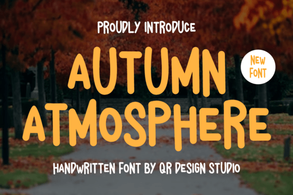 Autumn Atmosphere: A Handwritten Typeface for Editorial Design