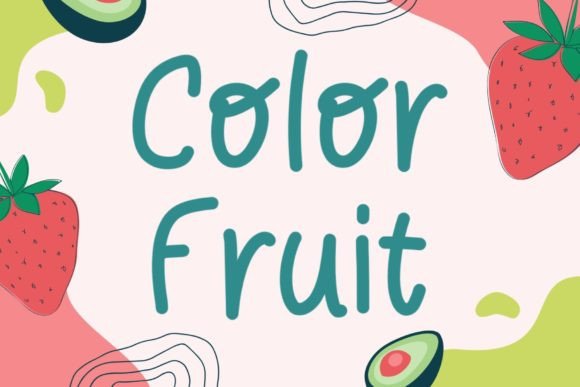 Color Fruit Font: A Vibrant Typeface for Web Design