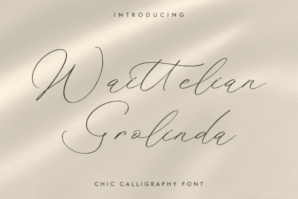 Elevate Your Brand with the Waittelian Grolinda Typeface