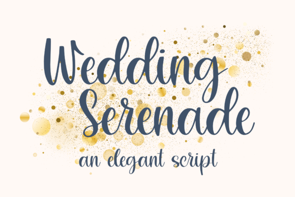 Elevate Your Brand with the Wedding Serenade Typeface