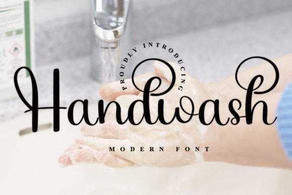 Handwash: A Script Font for Modern Web Design