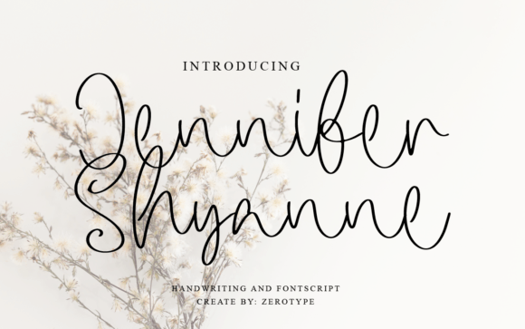 Jennifer Shyanne: A Script Font for Elegant Branding