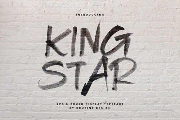 King Star Font Review: Bold Script for Campaigns