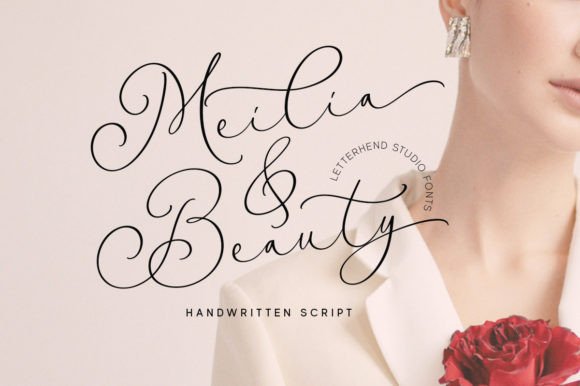 Meilia Beauty: The Script Font for Scroll-Stopping Brand Visuals