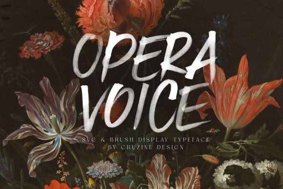 Opera Voice: A Bold Script Typeface for Editorial Impact