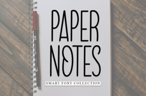 Paper Notes: The Perfect Handwritten Font for Crafters