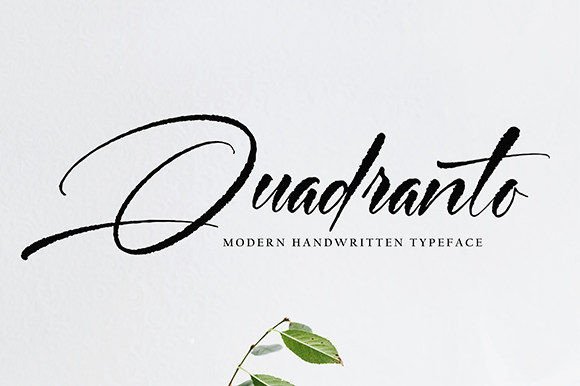Quadranto: The Elegant Typeface for Handmade Brands