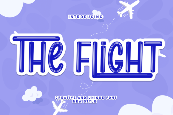The Flights: A Handwritten Typeface for Editorial Design