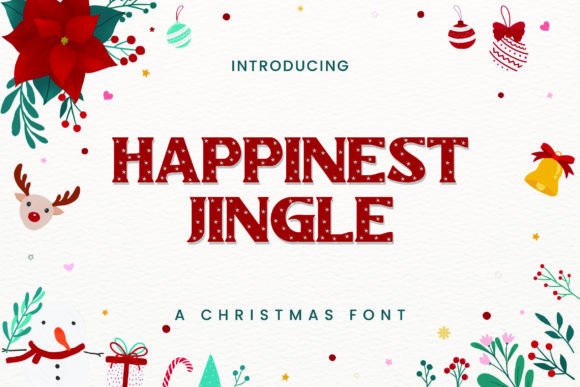 Upgrade Your Brand with the Happinest Jingle Typeface